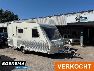 skadebil caravan Beyerland  Vitesse 430-B Enkele bedden Mover Fietsdrager 1994/5