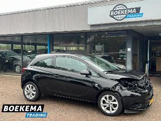 damaged passenger cars Opel Corsa 1.0 Turbo 120 Jaar Edition Navi Camera Clima Cruise Stoelverw. 2019/7