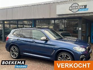 krockskadad bil auto BMW X3 M40i xDrive High Ex. Pano HUD H&K ACC Stoel/stuurverw. Trekhaak 2017/11