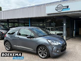 krockskadad bil auto Citroën DS3 1.6 THP Ultra Prestige Leer Stoelverw. Navigatie Climate Cruise 2013/3
