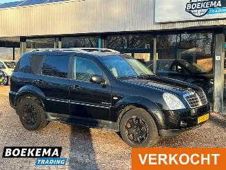 Avarii auto utilitare Ssang yong Rexton SSangYong RX 270 XVT Automaat Leer Memory Cruise Clima Sapphire 2011/6