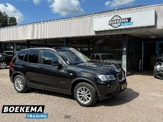 skadebil camper BMW X3 xDrive20i High Ex. Aut Panorama Head-Up Leer Navigatie 2012/10