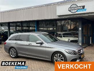 skadebil auto Mercedes C-klasse 350e Lease Ed Memory Navi Camera Stoelverw. Cruise PDC 2015/9