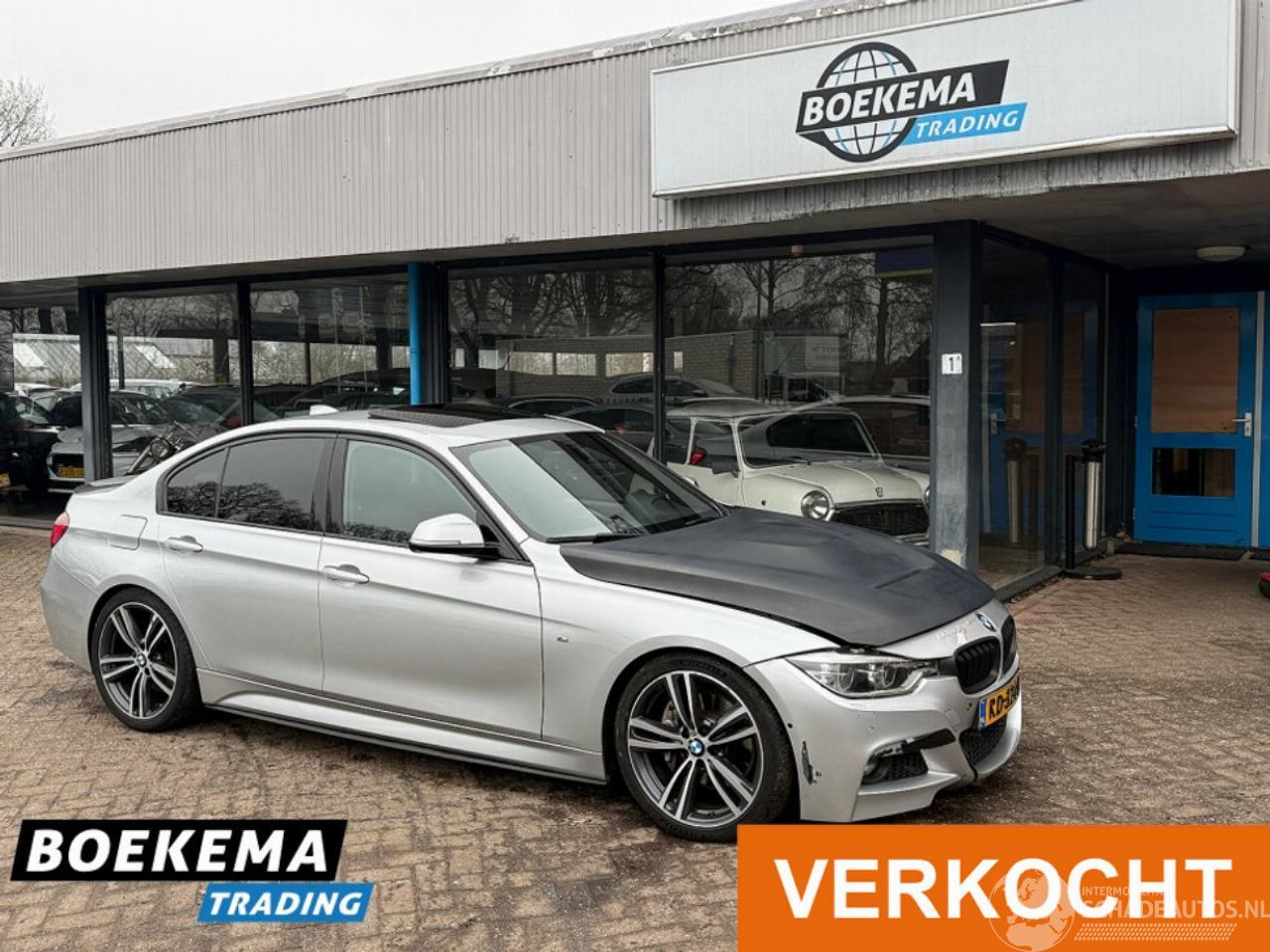 BMW 3-serie 340i High Exe M-Sport Open-Dak Keyless Automaat Leer Navigatie Stoelverw.