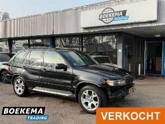 Unfallwagen BMW X5 4.4i Executive Open-Dak Automaat Memory 2000/7