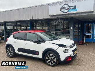 skadebil auto Citroën C3 1.2 PureTech Shine Automaat Navigatie Cruise Climate 2018/12