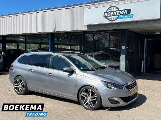 Voiture accidenté Peugeot 308 SW 2.0 BlueHDI Allure Automaat Navigatie Panorama 2014/11