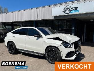 krockskadad bil auto Mercedes GLE Coupé AMG 53 4MATIC+ OrgNL Burmester HUD Panorama 2021/1
