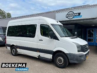 krockskadad bil bedrijf Volkswagen Crafter 35 2.0 TDI L2 9-Persoons Airco Cruise Behinderten Rolstoelbus 2013/1