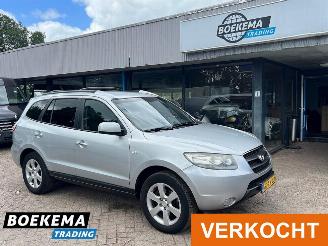 krockskadad bil auto Hyundai Santa Fe 2.7i V6 Style LPG Navigatie Leer Stoelverw Camera 2007/5