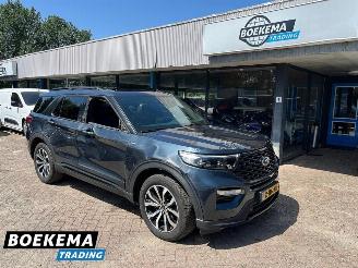 Schadeauto Ford Explorer 3.0 V6 EcoBoost PHEV ST-Line B&O Sound Stoelverkoeling Leer ACC Navigatie Camera 2024/2