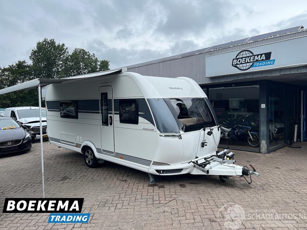 Hobby  540 WLU Excelent Enkele Bedden Airco Mover Luivel
