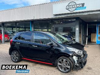 skadebil auto Kia Picanto 1.2 CVVT GT-Line Cruise Camera WInterpakker Navi 2017/3