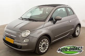 skadebil auto Fiat 500C 0.9 TwinAir Airco Lounge 2013/5
