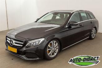 krockskadad bil auto Mercedes C-klasse 350e Automaat Lease Edition 2015/9