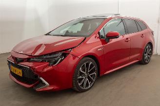 skadebil auto Toyota Corolla Touring Sports 2.0 Hybrid Pano Leder Clima Navi Premium 2022/4