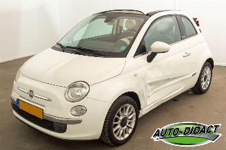 Unfallwagen Fiat 500 Cabrio 1.2 Automaat Airco Lounge 2010/8