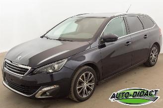 skadebil auto Peugeot 308 1.6 SW Automaat Clima Navi Féline 2016/10