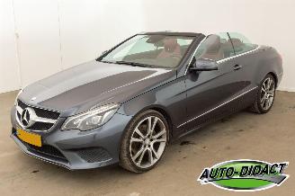 skadebil auto Mercedes E-klasse Cabrio 350 BlueTEC Automaat Edition Sport Leder Navi Camera 2015/2