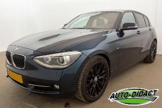 Vaurioauto  passenger cars BMW 1-serie 114i Navi Airco Stoelverwarming Leder Upgrade Edition 2013/3