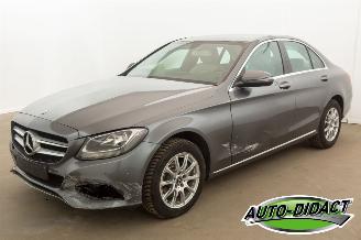 skadebil auto Mercedes C-klasse C180 Clima Navi Leder Berline 2018/1