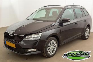 skadebil auto Skoda Fabia Combi 1.0 TSI Ambition Navi Airco 2022/1