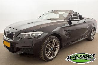 Voiture accidenté BMW 2-serie 218i Automaat Navi Camera Leder Clima 2018/6