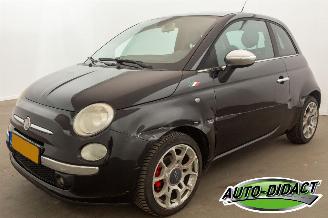 Coche accidentado Fiat 500 1.4-16V Sport Clima 2007/11