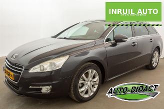 Voiture accidenté Peugeot 508 1.6 THP Pano Clima Navi  Blue Lease Premium 2012/10