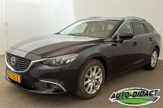 Damaged car Mazda 6 2.2D Motorschade Leder Navi Clima SkyActiv-D 150 Skylease GT 2015/9