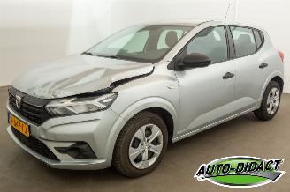 skadebil auto Dacia Sandero 1.0 TCe Airco 91.250 km NAP 90 Essential 2022/8