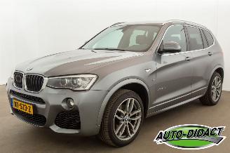 skadebil auto BMW X3 xDrive20d Automaat Pano Navi Leder High Executive M Sport Edition 2017/4