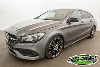 krockskadad bil auto Mercedes Cla-klasse 200d Shooting Brake Automaat Navi Clima Camera 2017/11
