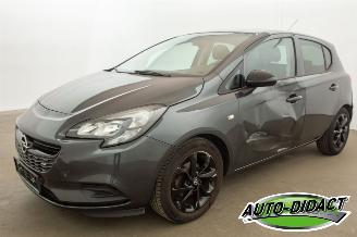 skadebil auto Opel Corsa 1.4 Airco Navi Black Edition 2018/4