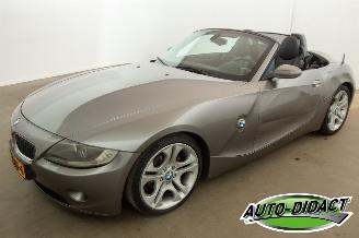 Unfallwagen BMW Z4 Cabrio 2.5i Roadster Automaat Leder Airco 2004/8