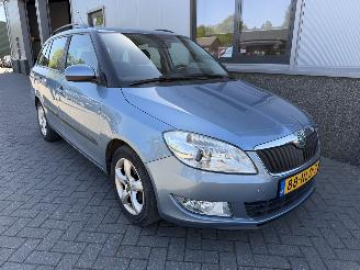 damaged passenger cars Skoda Fabia 1.2 TDI Greenline Combi 2010/10