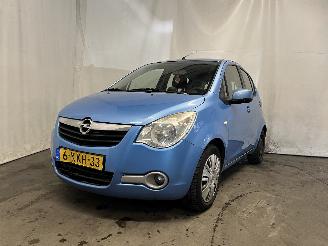 damaged passenger cars Opel Agila Agila (B) MPV 1.0 12V (K10B(Euro 4; Euro 5)) [50kW]  (07-2011/07-2014)= 2013/5