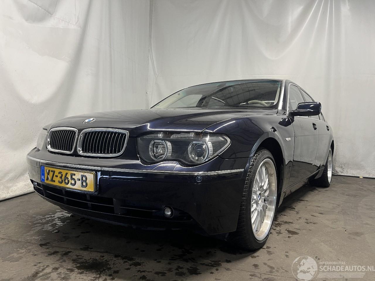 BMW 7-serie 7 serie (E65/E66/E67) Sedan 745i,Li 4.4 V8 32V (N62-B44A) [245kW]  (07=
-2001/03-2005)