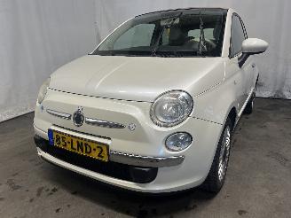 Voiture accidenté Fiat 500 500C (312) Cabrio 1.2 69 (169.A.4000(Euro 5)) [51kW]  (09-2009/...) 2010/5
