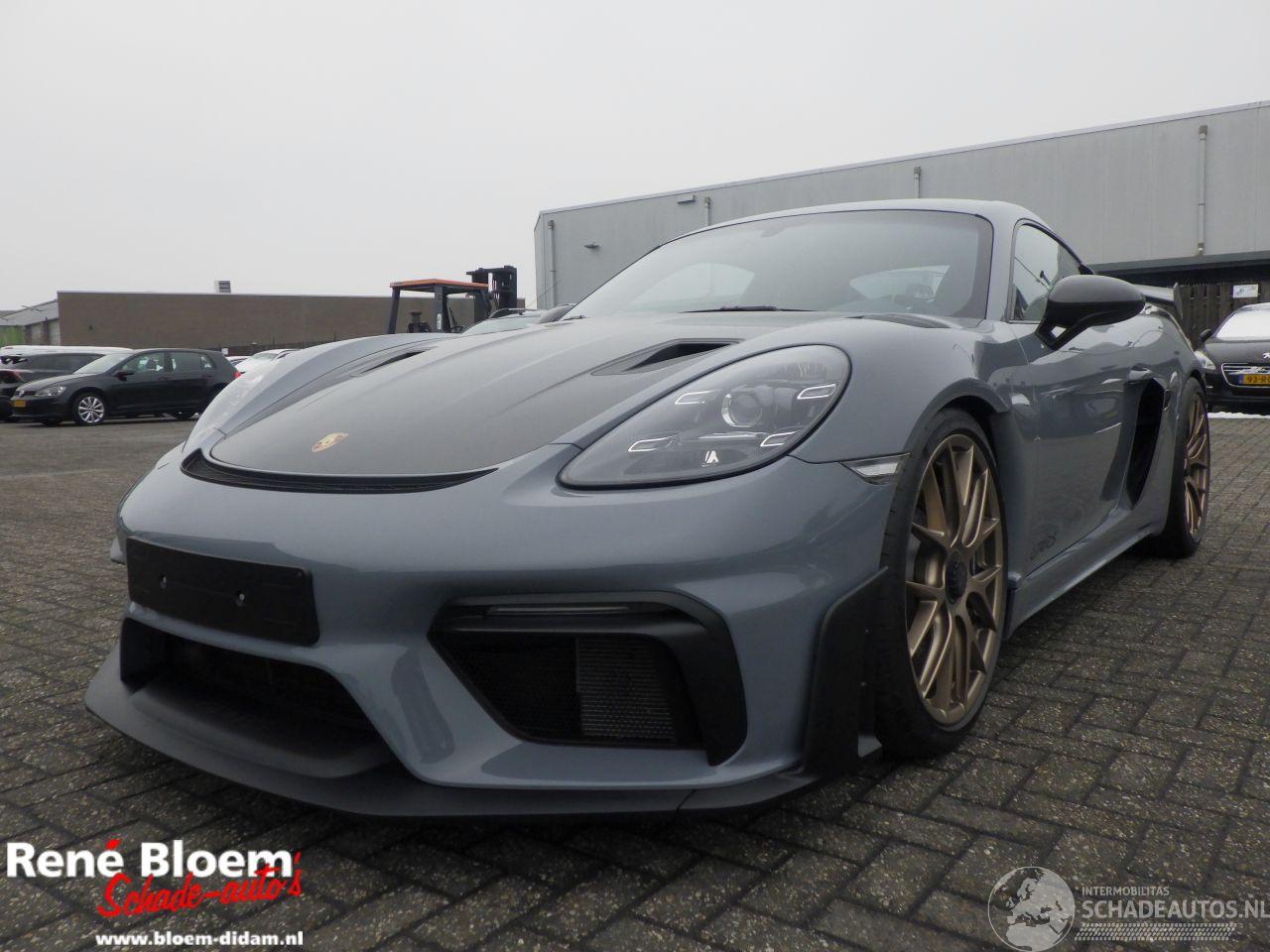 Porsche 718 Cayman GT4 RS Weissach Full Option 500pk