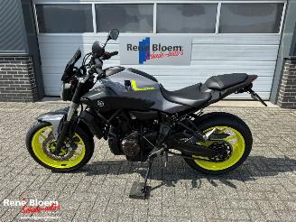 krockskadad bil motor Yamaha MT-07  2016/7