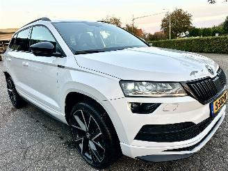 Skoda Karoq 1.5 TSI ACT 150pk 7-Traps aut + F1 Sportline Bus - navi - camera - keyless - virtual - stuurverw - sfeerverl - kuipstoelen picture 3