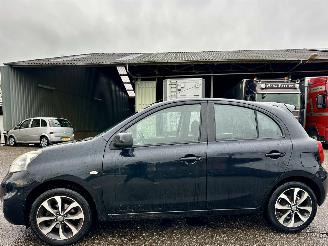 uszkodzony samochody osobowe Nissan Micra 1.2i 80pk Connect Edition 5drs - navi - clima - cruise - pdc v+a - licht + regensensor - gebruikerssporen 2014/3