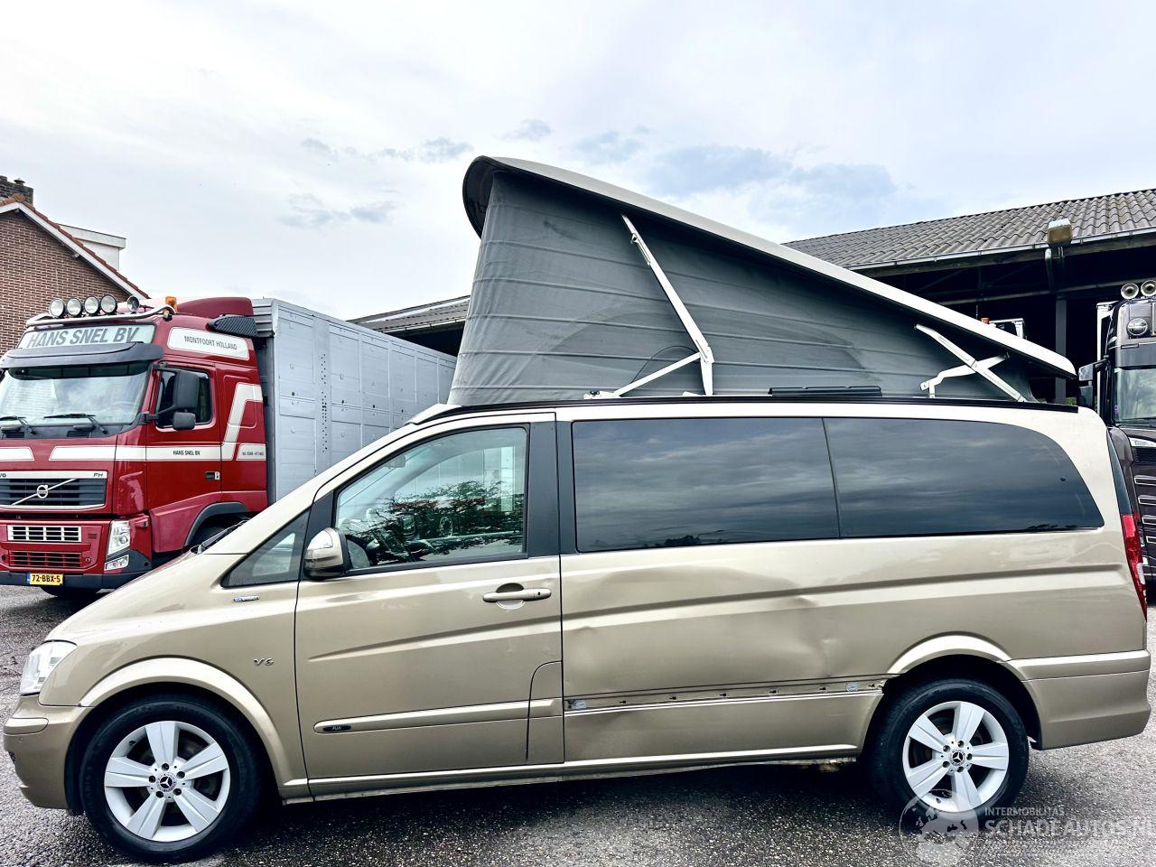 Mercedes Viano Westfalia 3.0 CDI V6 224pk aut Ambiente Fun Ed Lang 5pers - elektr dak + schuifdeur + klapramen - euro5 - webasto