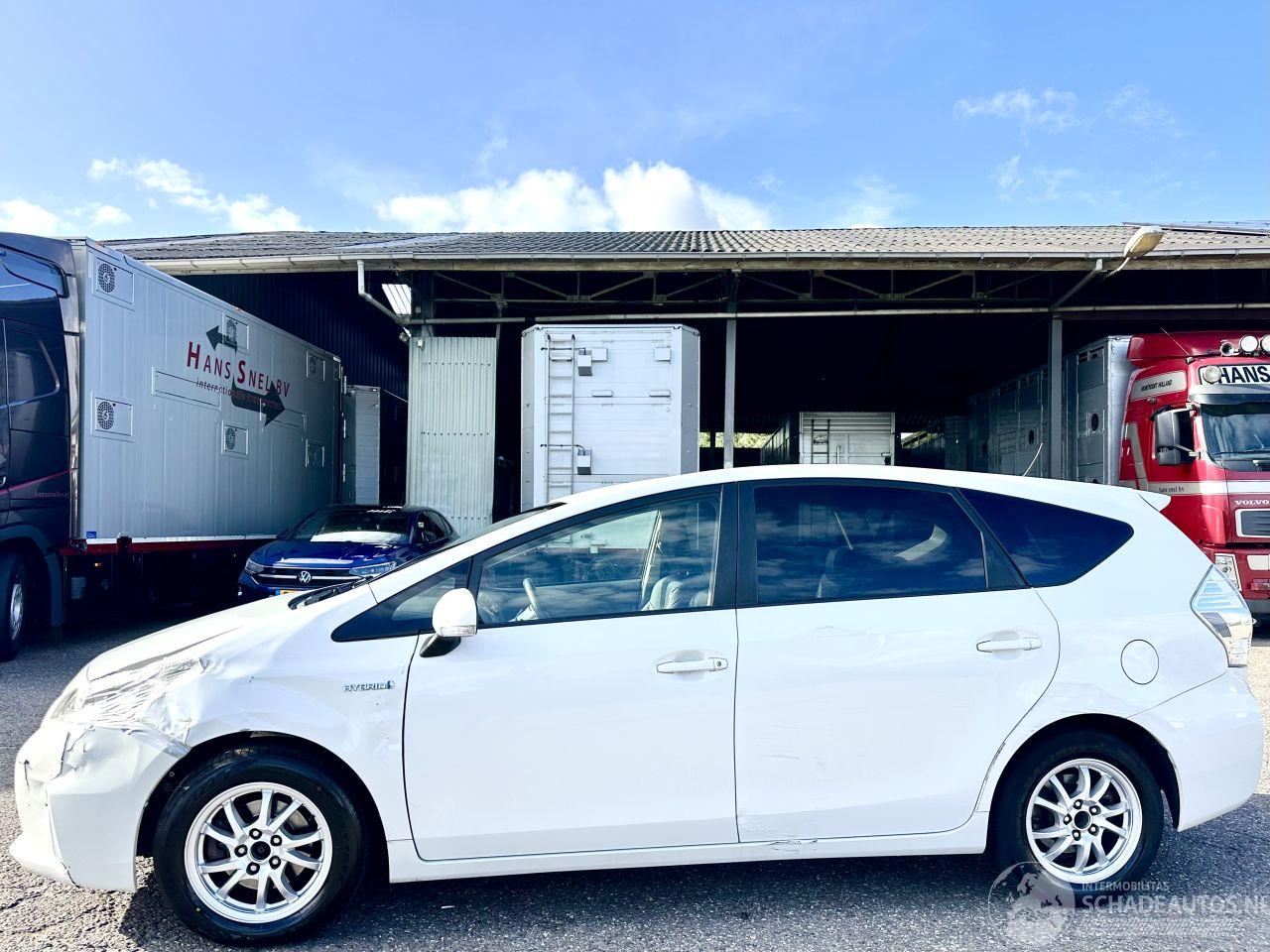 Toyota Prius Plus Wagon 1.8 Hybrid aut 99pk Comfort 7Pers - nap - navi - zwart leer - clima - cruise - 7 zitplaatsen