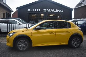 krockskadad bil auto Peugeot e-208 50Kwh EV Allure Pack 136Pk 3Fase 95% Soh *Navi/Clima/Camera/Stoelverwarming 2023/3