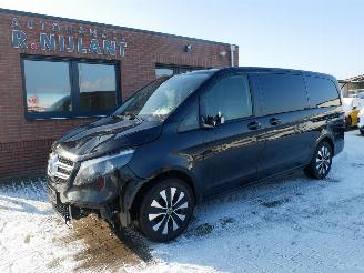 Schadeauto Mercedes V-klasse V 220 CDI V-MATIC 2 SCHUIFDEUREN LEER LANG 2022/7