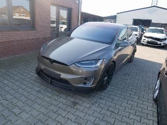 Voiture accidenté Tesla Model X DUAL PERFORMANCE SUPER CHARGE FREE PANORAMADAK 2016/8