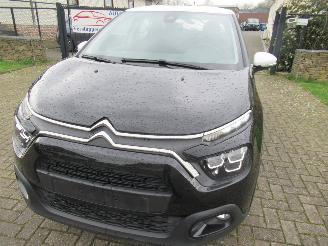 uszkodzony samochody osobowe Citroën C3 Puretech110 AUT. Shine   Airco-Aut Navi Camera Keyless-Start CruiseControl..... 2022/10