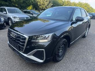 Damaged car Audi Q2 1.5 150PK S-line Leder LED achteruitrijcamera virtual stoelverwarming 2023/7